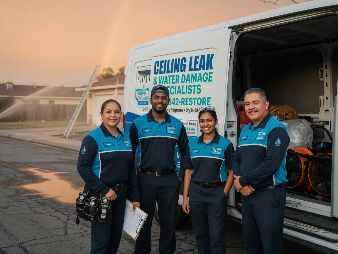 Ceiling Leak Cleanup company in Leighton, IA