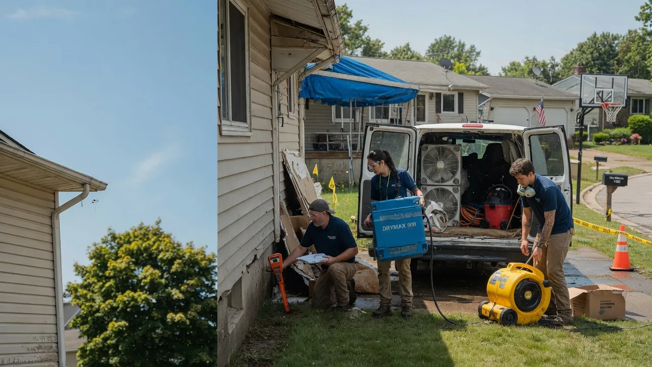 Ceiling Leak Cleanup in Leighton, IA near me