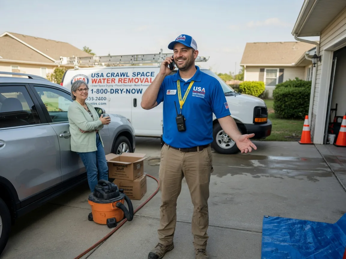 Crawl Space Water Removal Leighton, IA FAQs